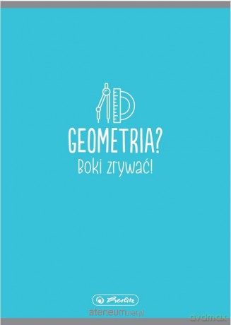 Zeszyt A5/32K gładki Geometria (10 szt)