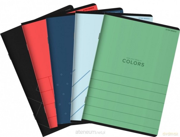 Zeszyt A5/32K kratka Colors mix (10 szt)