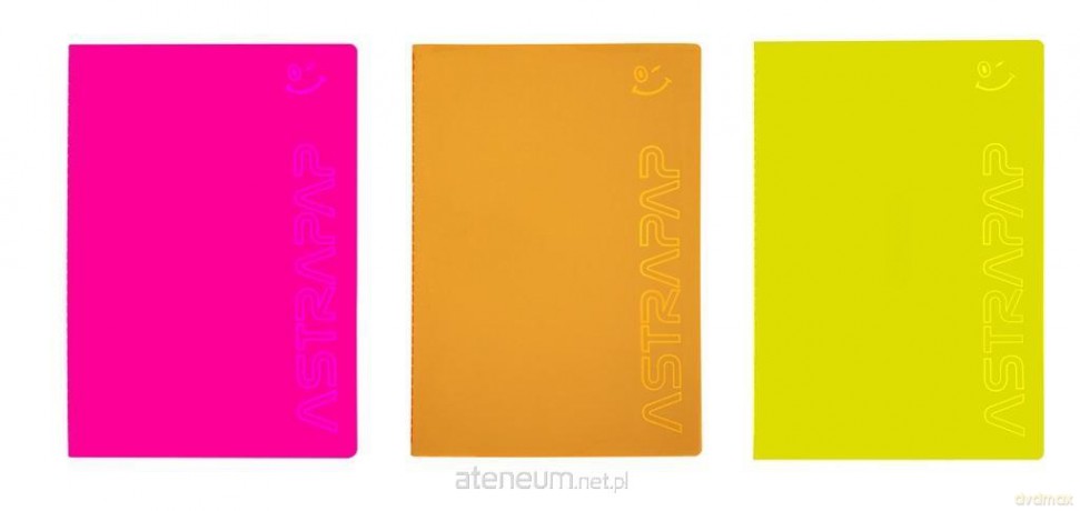 Zeszyt A5/32K kratka Fluo
