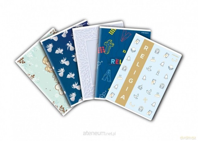 Zeszyt A5/32K kratka Religia mix (10 szt)