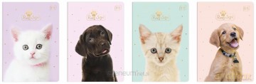 Zeszyt A5/32K kratka UV Puppy Sign (10 szt)