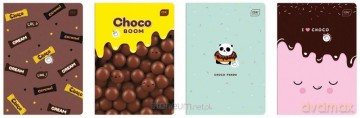 Zeszyt A5/32K kratka zapachowy Chocolate (10 szt)