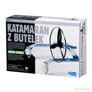 Katamaran z butelek [ZABAWKA]