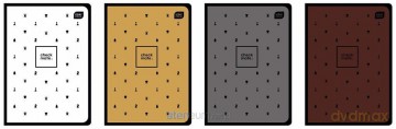 Zeszyt A5/32K linia Soft Touch chessi (10 szt)