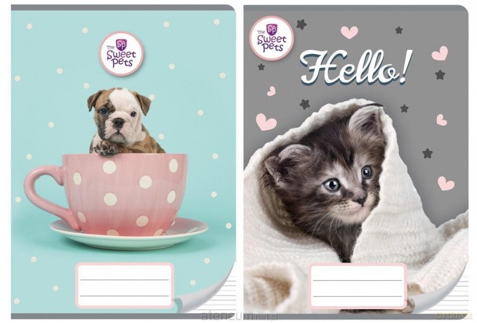 Zeszyt A5/32K linia The Sweet Pets (10 szt)