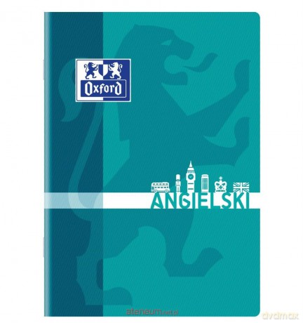 Zeszyt A5/60K kratka Angielski (5 szt) OXFORD
