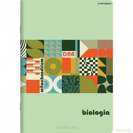 Zeszyt A5/60K kratka Biologia (10 szt) TOP2000