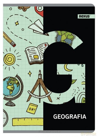 Zeszyt A5/60K kratka Geografia (5 szt)