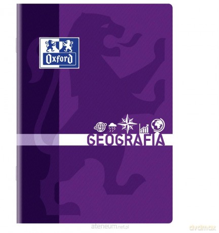 Zeszyt A5/60K kratka Geografia (5 szt) OXFORD