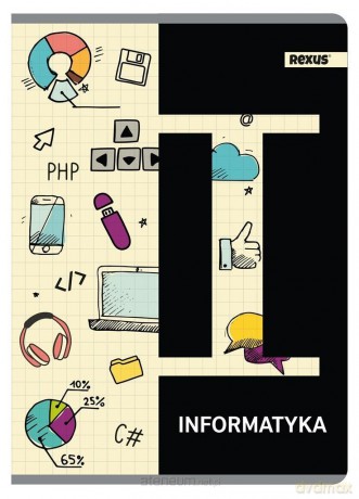 Zeszyt A5/60K kratka Informatyka (5 szt)