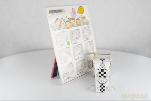 Kolorowanka 3D Wyścigówka [ZABAWKA]