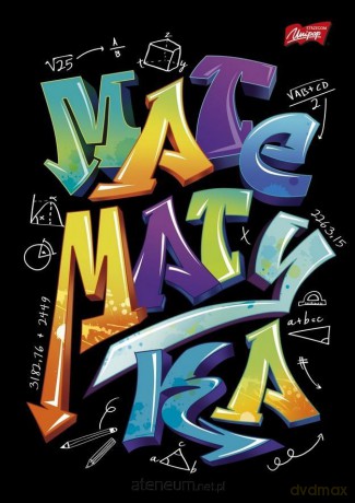 Zeszyt A5/60K kratka Matematyka + ściąga (10 szt)