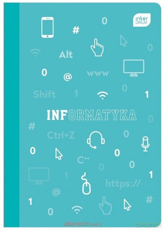 Zeszyt A5/60K kratka PP Informatyka (10 szt)