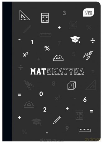 Zeszyt A5/60K kratka PP Matematyka (10 szt)