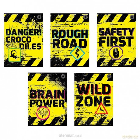 Zeszyt A5/60K kratka Signs (10 szt)
