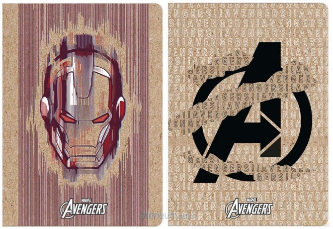 Zeszyt A5/60K linia Kraft Liner Avengers (5 szt)