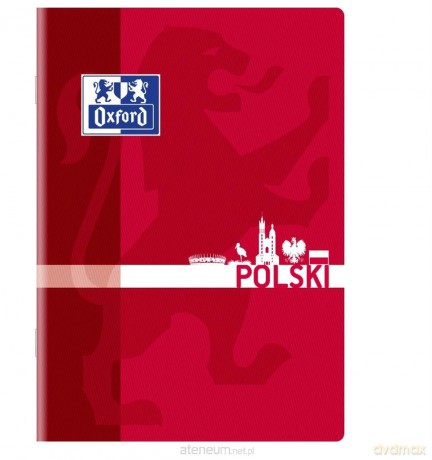 Zeszyt A5/60K linia Polski (5 szt) OXFORD