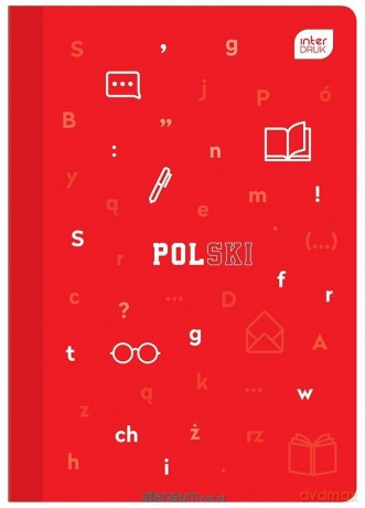 Zeszyt A5/60K linia PP Polski (10 szt)