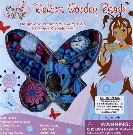 Koraliki Biżuteria Secret Wings Deluxe 160 Elem. Wróżka Tansy Pudełko [ZABAWKA]