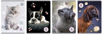 Zeszyt A5/80K linia The Sweet Pets (5 szt)