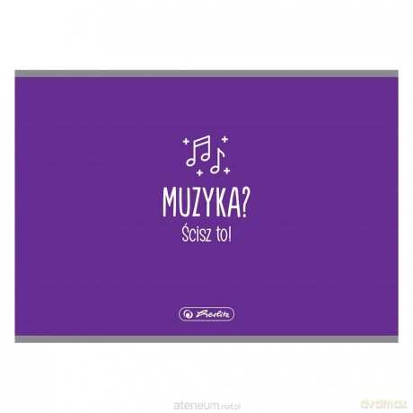 Zeszyt do nut A5/16K muzyka poprzeczny (10 szt)