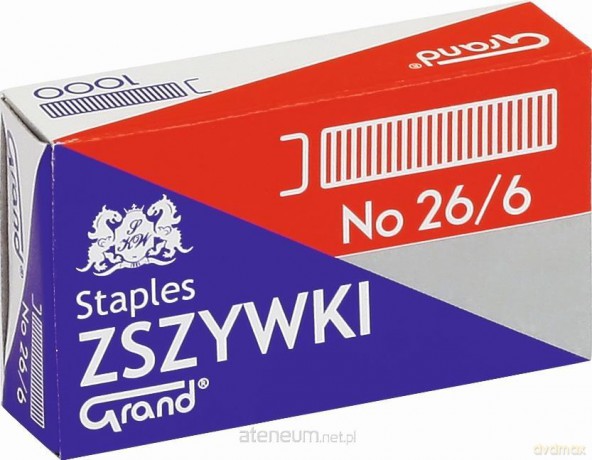 Zszywki 26/6 (1000 szt*10)