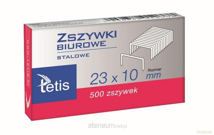 Zszywki biurowe 23x10mm GZ102-A
