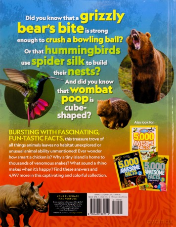 5000 Awesome Facts About Animals - National Geographic Kids [KSIĄŻKA]