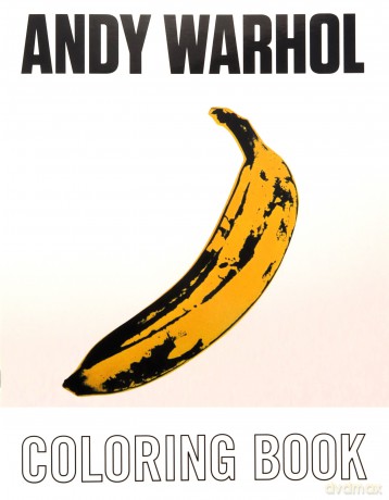 Andy Warhol Coloring Book - Andy Warhol [KSIĄŻKA]
