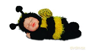 Lalka Anne Geddes Śpiąca Pszczółka 9" [ZABAWKA]
