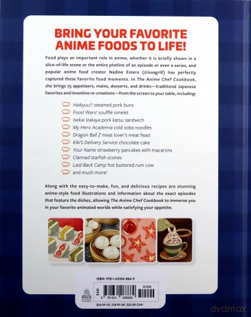 Anime Chef Cookbook - Nadine Estero [KSIĄŻKA]