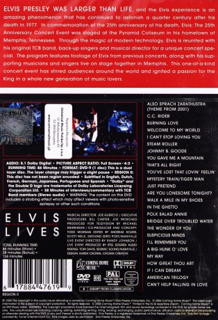 Elvis Presley: He Lives: The 25th Anniversary [DVD]
