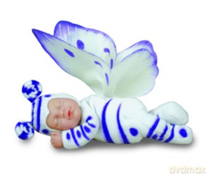 Lalka Anne Geddes Śpiący Motylek 9" [ZABAWKA]