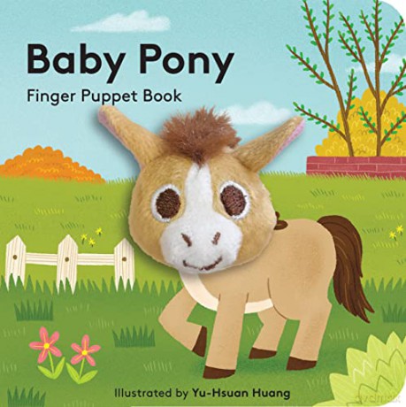 Baby Pony Finger Puppet Book - Yu-Hsuan Huang [KSIĄŻKA]