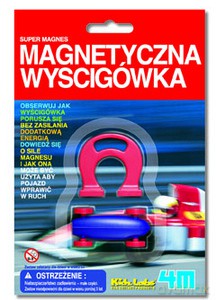 Magnetyczna wyścigówka [ZABAWKA]