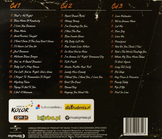 Elvis Presley: The Legend Lives On [3CD]