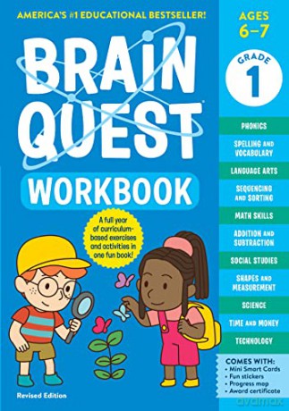 Brain Quest Workbook 1st Grade Revise - Lisa Trumbauer [KSIĄŻKA]