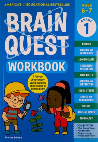 Brain Quest Workbook 1st Grade Revise - Lisa Trumbauer [KSIĄŻKA]