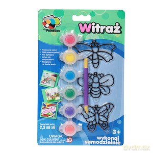 Mini Witraż - Motyle [ZABAWKA]