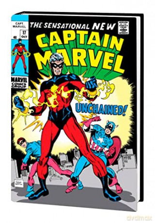 Captain Marvel Omnibus Vol 1 - Roy Thomas [KSIĄŻKA]