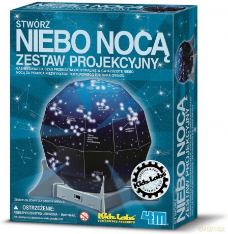 Niebo nocą - zestaw projekcyjny [ZABAWKA]