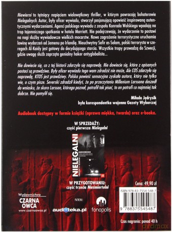 Niewierni [AUDIOBOOK] - Severski Vincent V. [CD]