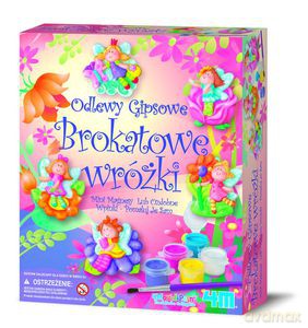 Odlewy gipsowe - Brokatowe wróżki [ZABAWKA]