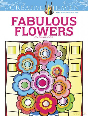 Creative Haven Fabulous Flowers - Susan Bloomenstein [KSIĄŻKA]