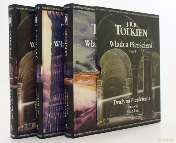 Władca Pierścieni Trylogia Tom 1-3 [BOX] - Tolkien J.R.R. [KSIĄŻKA]