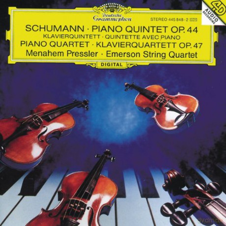 Emerson Pressler String Quartet: Schuman:Quintet For Piano,Quartet F.Pian [CD]