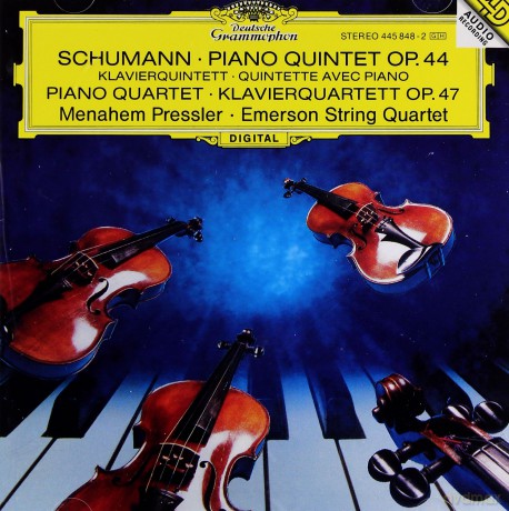Emerson Pressler String Quartet: Schuman:Quintet For Piano,Quartet F.Pian [CD]