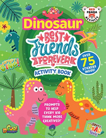 Dinosaur Best Friends Forever Activity B - Red Panda [KSIĄŻKA]