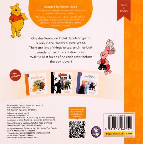 Disney Back To Books Winnie The Pooh - Disney [KSIĄŻKA]