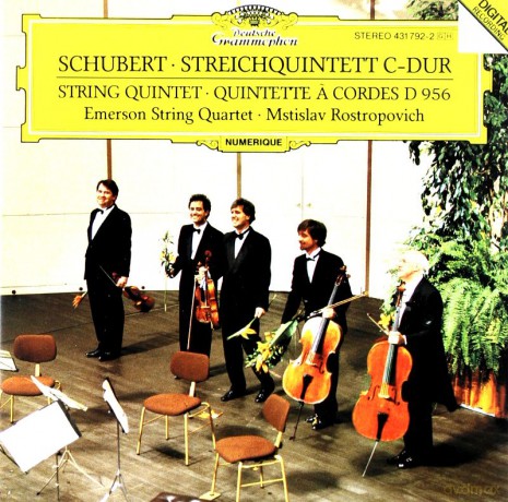 Emerson Rostro: Schubert:Quintet D.956 [CD]